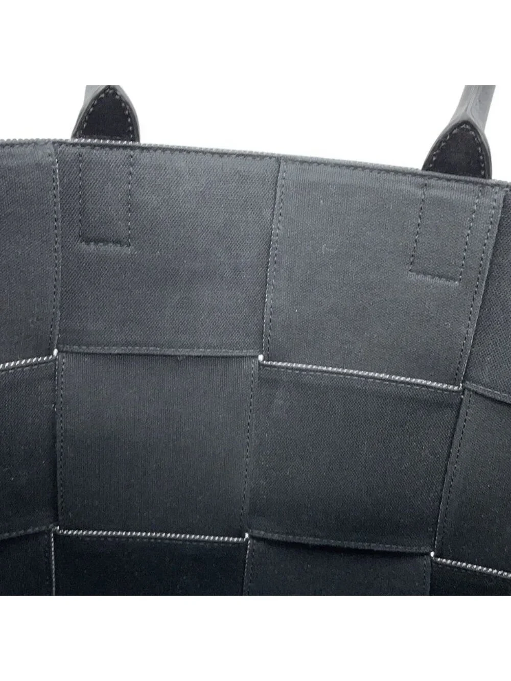 Bottega Veneta Tote Maxi Intrecciato Arco Canvas